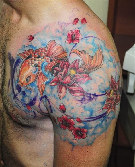 japanese watercolor tattoo